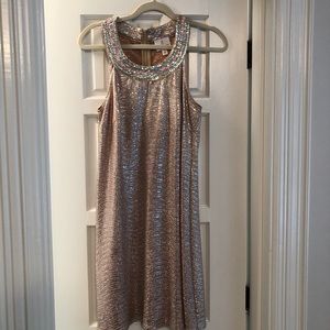 Like new Julie Brown gold dress
